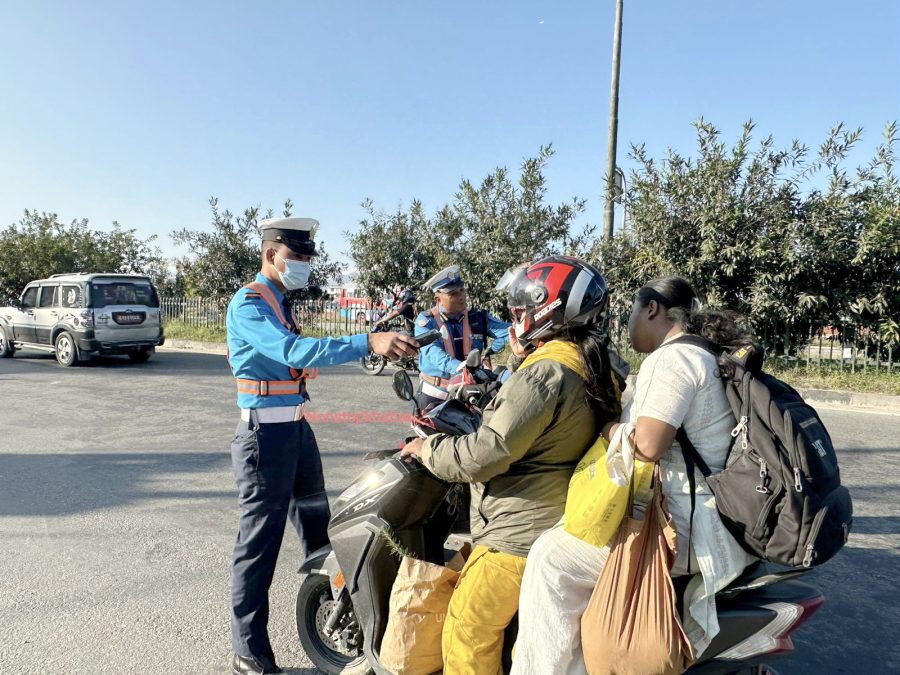 Bhaktapur traffic police 