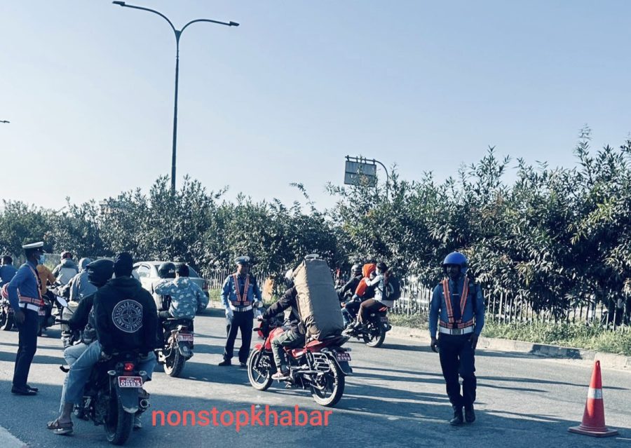 Bhaktapur traffic police 