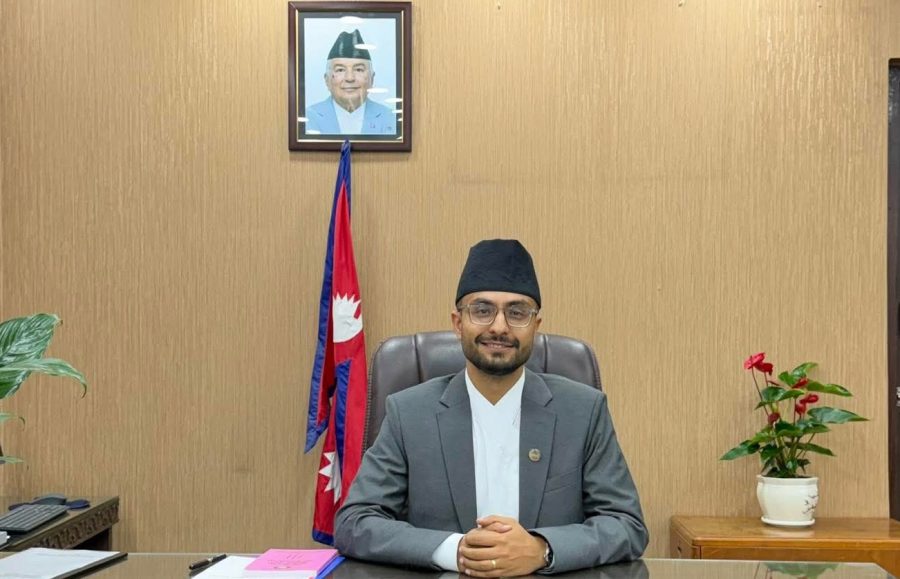sasmit Pokharel
education minister